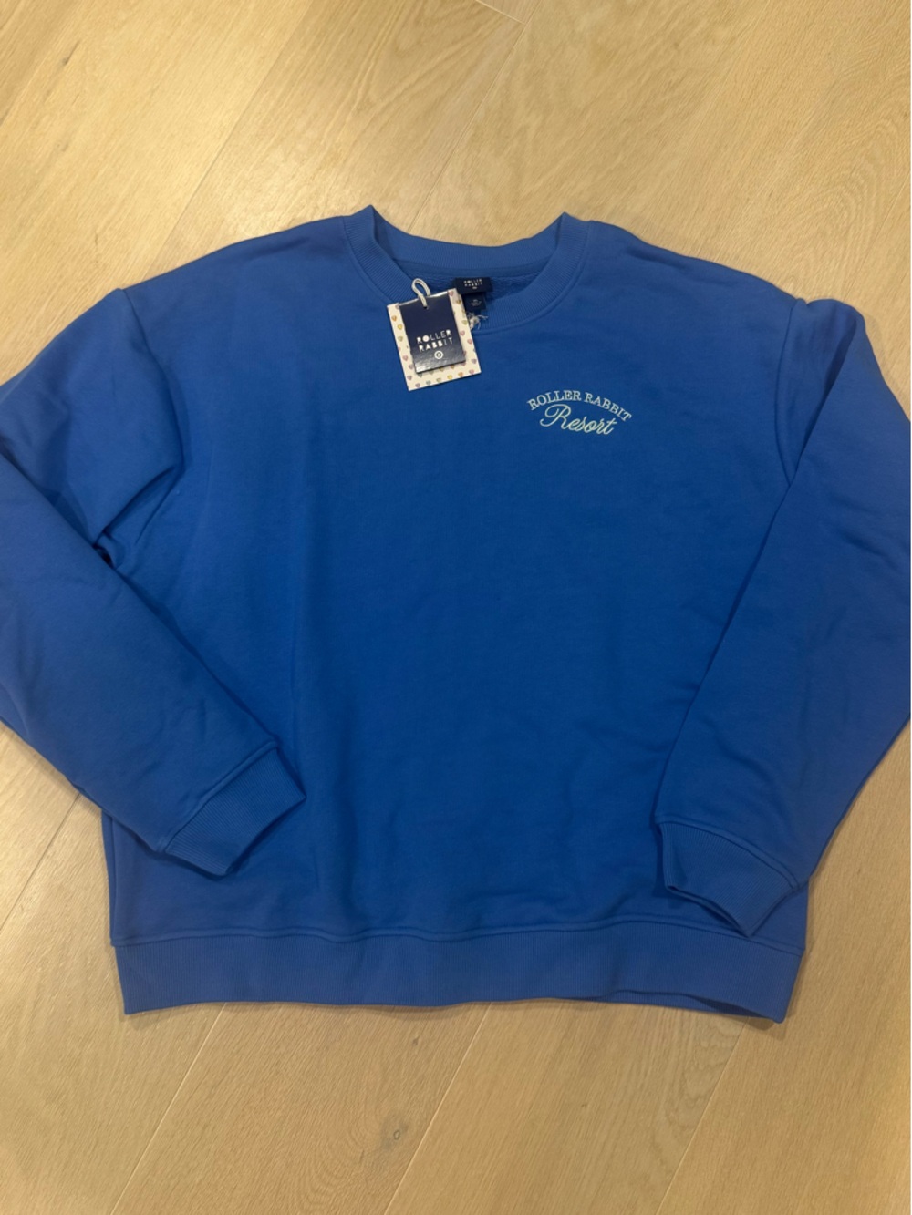 Roller Rabbit Royal Blue Crewneck Sweater